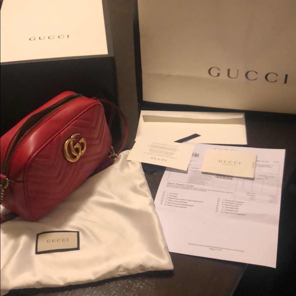 GG Marmont small matelassé shoulder bag - Picture 8 of 8